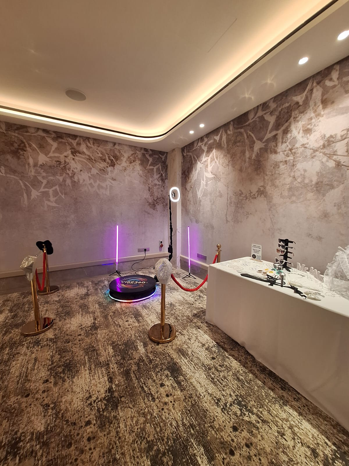 Corporate event with 360 video booth